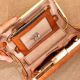 Handcrafted Brick Clutches Leather Trendy Polished Refined